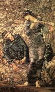 Sir Edward Coley Burne-Jones The Beguiling of Merlin